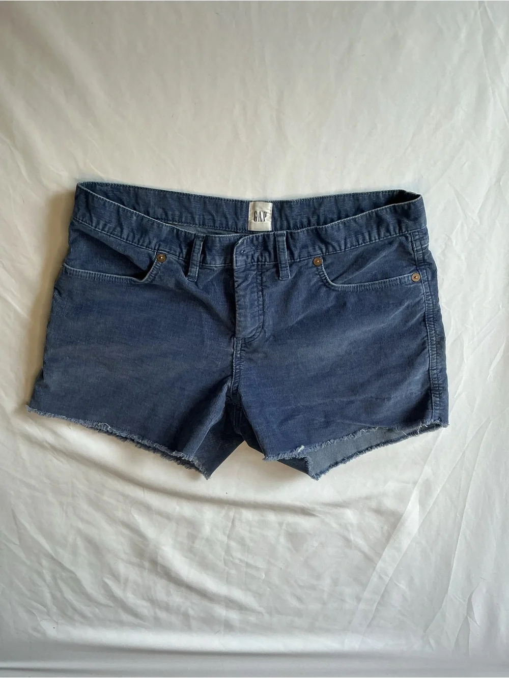 GAP Dark Blue Denim Cutoff Shorts
